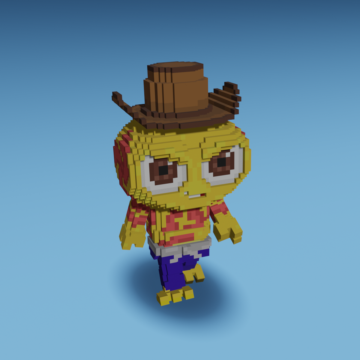 Impostor Voxel 747